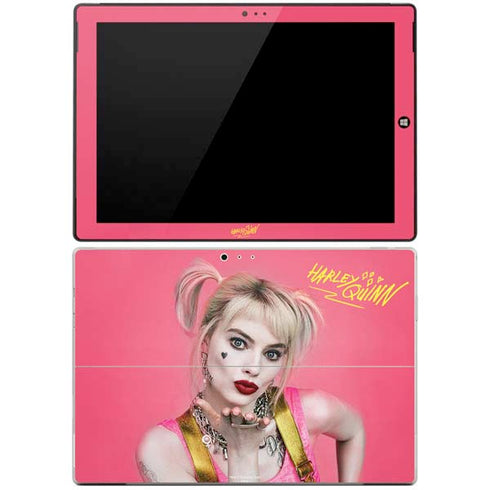 DC Comics Harley Quinn Movie Character Poster Surface Pro 3 Skin